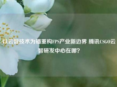 以云智技术为锚重构FPS产业新边界 腾讯CSGO云智研发中心在哪？