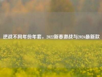 逆战不同年份年套，2022新春激战与2026最新款