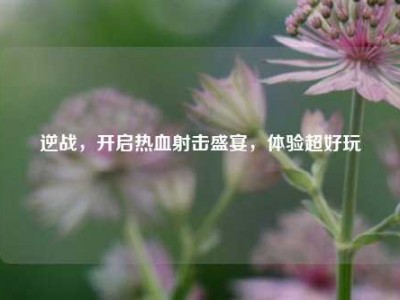 逆战，开启热血射击盛宴，体验超好玩