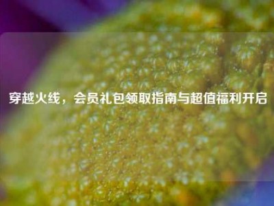 穿越火线，会员礼包领取指南与超值福利开启