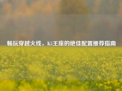 畅玩穿越火线，K5王座的绝佳配置推荐指南