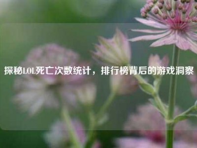 探秘LOL死亡次数统计，排行榜背后的游戏洞察