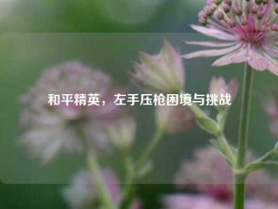 和平精英，左手压枪困境与挑战
