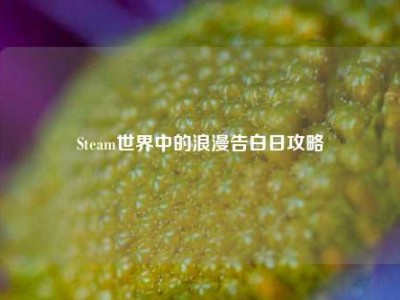 Steam世界中的浪漫告白日攻略