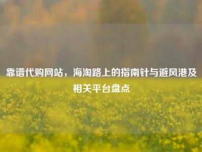 靠谱代购网站，海淘路上的指南针与避风港及相关平台盘点