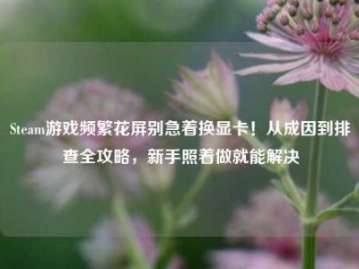 Steam游戏频繁花屏别急着换显卡！从成因到排查全攻略，新手照着做就能解决
