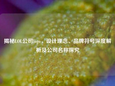 揭秘LOL公司logo，设计理念、品牌符号深度解析及公司名称探究