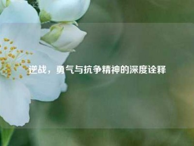 逆战，勇气与抗争精神的深度诠释