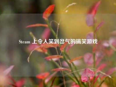 Steam 上令人笑到岔气的搞笑游戏