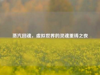 蒸汽回魂，虚拟世界的灵魂重铸之夜