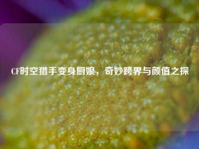 CF时空猎手变身厨娘，奇妙跨界与颜值之探