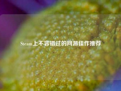 Steam上不容错过的网游佳作推荐
