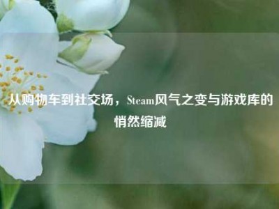 从购物车到社交场，Steam风气之变与游戏库的悄然缩减