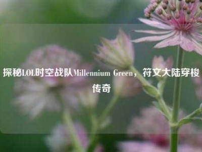 探秘LOL时空战队Millennium Green，符文大陆穿梭传奇