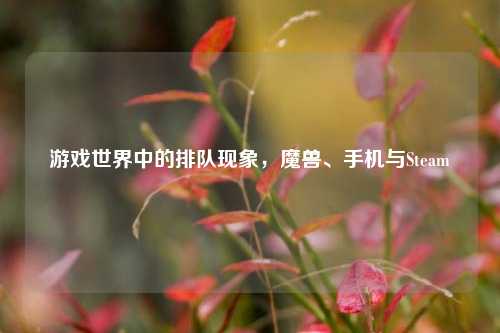游戏世界中的排队现象,魔兽、手机与Steam