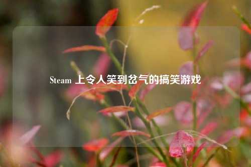 Steam 上令人笑到岔气的搞笑游戏