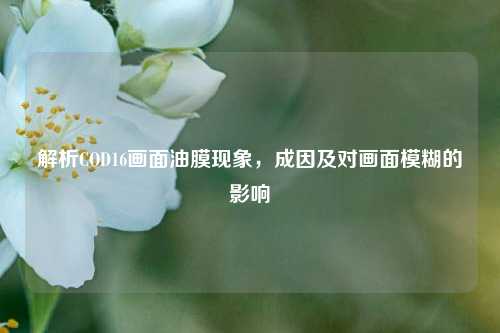 解析COD16画面油膜现象，成因及对画面模糊的影响