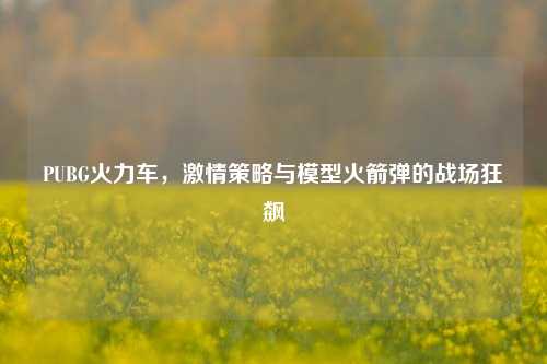 PUBG火力车，激情策略与模型火箭弹的战场狂飙