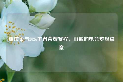 重庆梁与2026王者荣耀赛程，山城的电竞梦想篇章