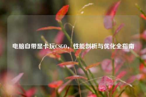 电脑自带显卡玩CSGO，性能剖析与优化全指南
