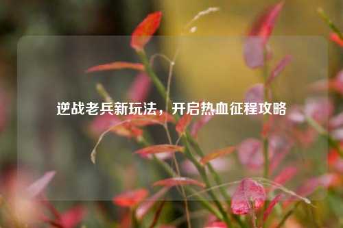 逆战老兵新玩法，开启热血征程攻略