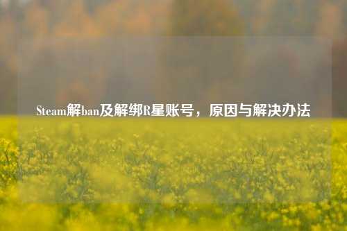 Steam解ban及解绑R星账号，原因与解决办法