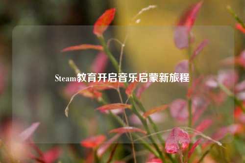 Steam教育开启音乐启蒙新旅程