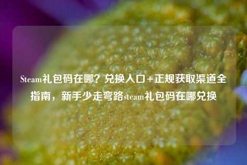 Steam礼包码在哪？兑换入口+正规获取渠道全指南，新手少走弯路steam礼包码在哪兑换