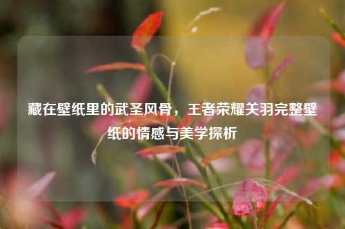 藏在壁纸里的武圣风骨，王者荣耀关羽完整壁纸的情感与美学探析
