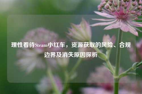 理性看待Steam小红车，资源获取的风险、合规边界及消失原因探析